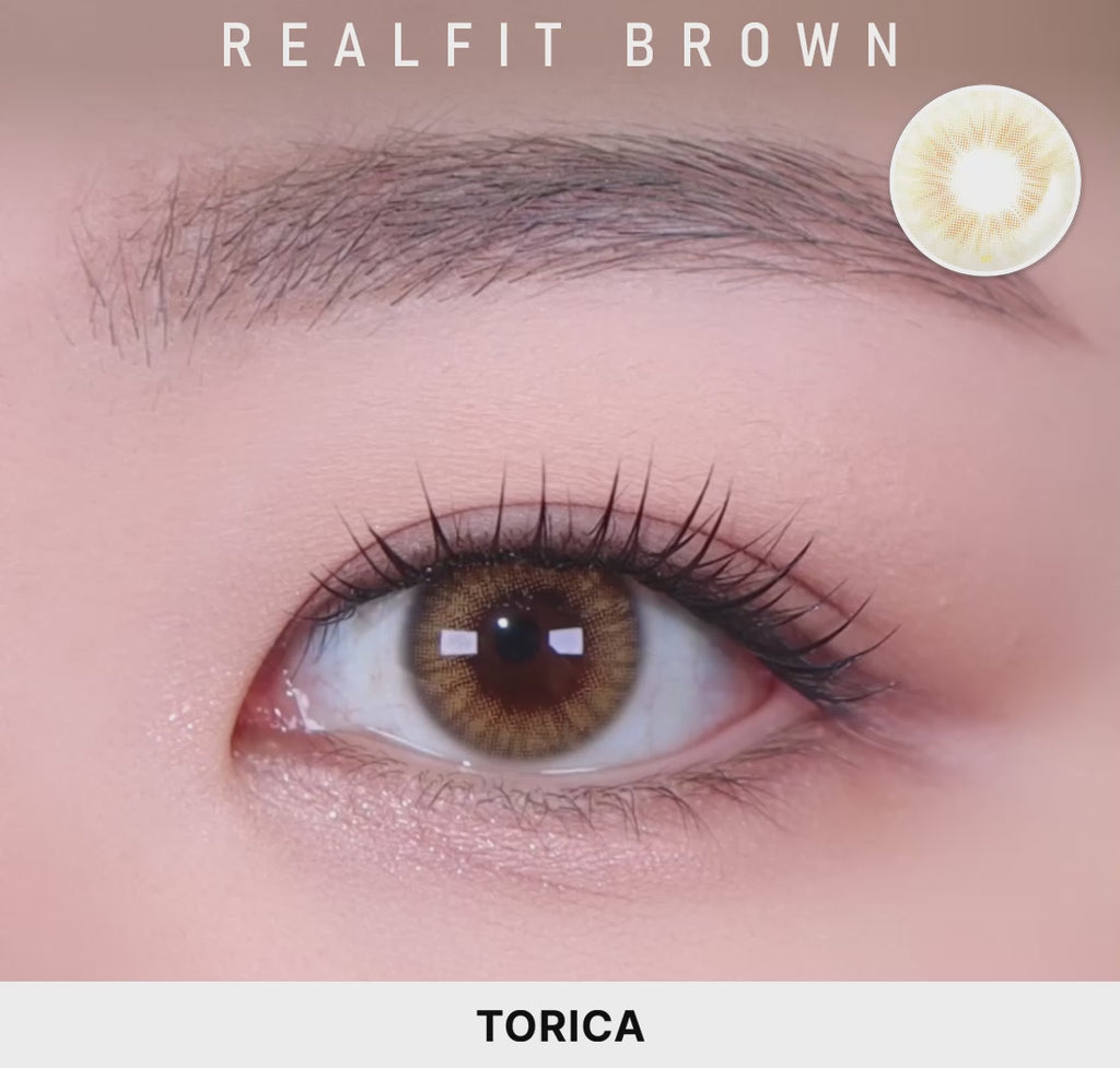 レアルピットブラウン (Realfit Brown) – 【乱視用カラコン専門店