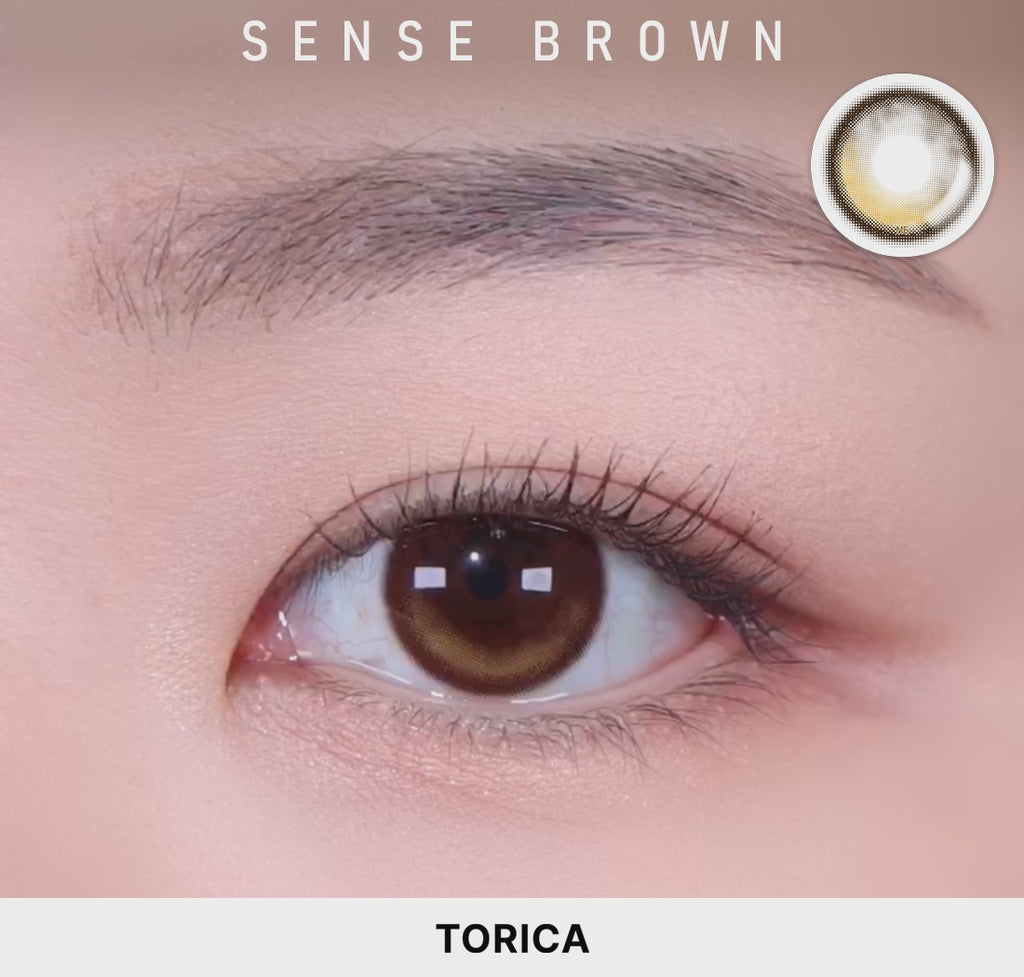 センスブラウン (Sense Brown) – 【乱視用カラコン専門店】トリカ公式